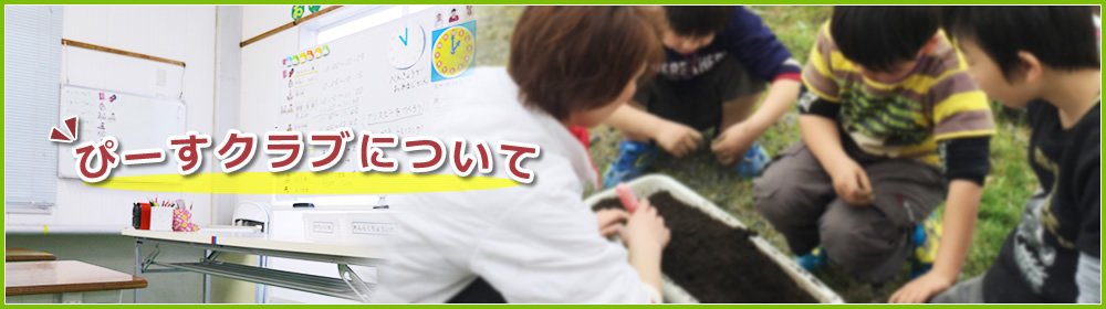 ぴーすクラブについて